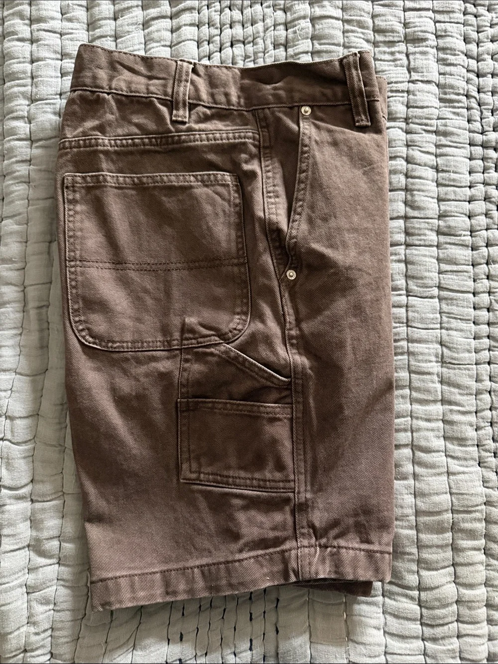 RSQ Men's Brown Cargo Shorts